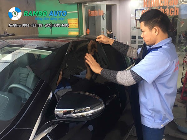 Tư vấn dán phim cách nhiệt tốt nhất cho Mercedes