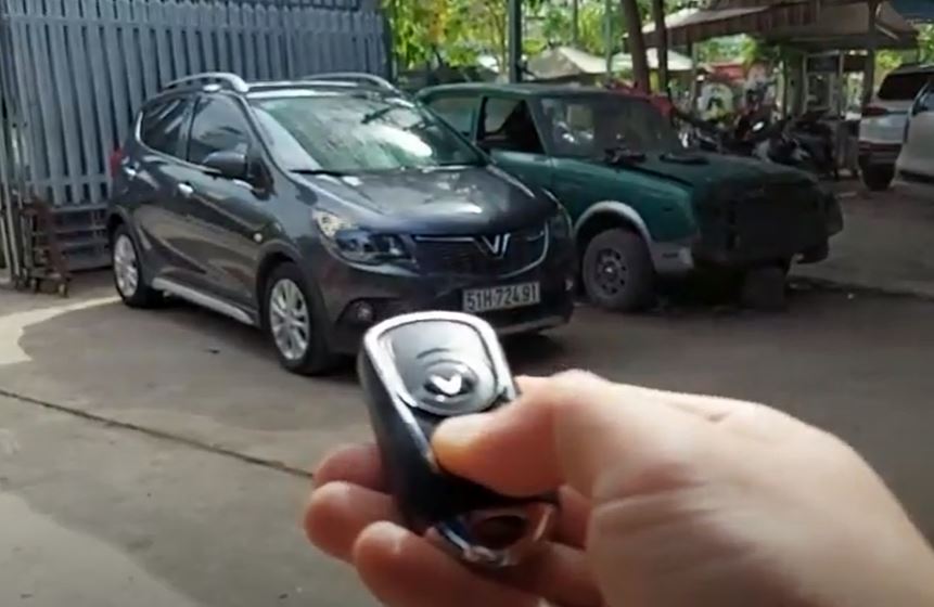 Thực Tế Vinfast Fadil Lắp Smart Key Tại Rambo Auto ✅