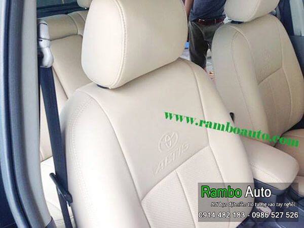 may ghế da xe altis