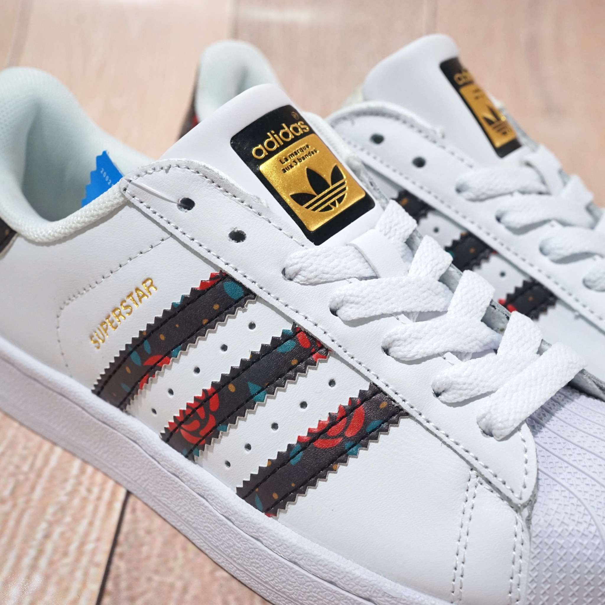 giy Adidas Super star Hoa Hng  GOO STORE