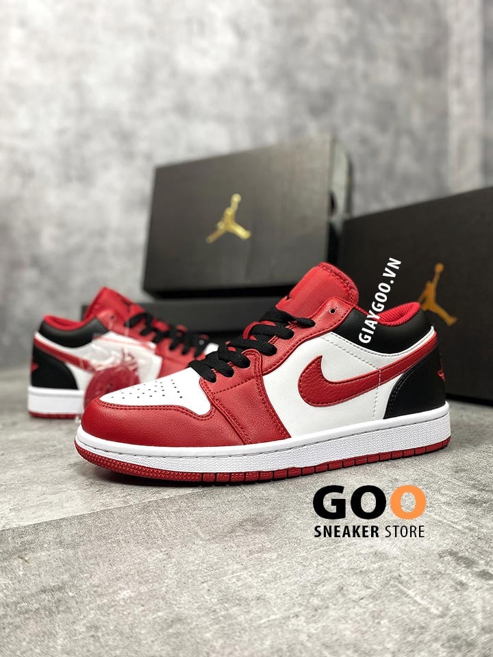 Jordan 1 Low Reverse Black Toe rep 11