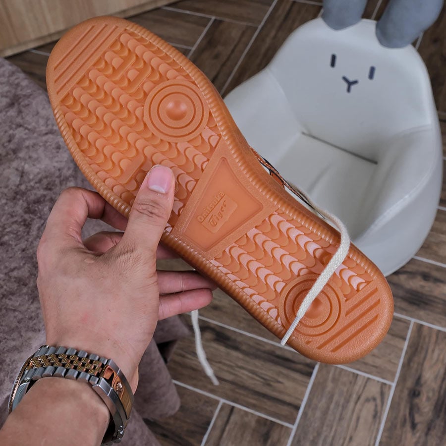 onitsuka tiger tokuten cream caramel rep 11 like auth best quality siêu cấp