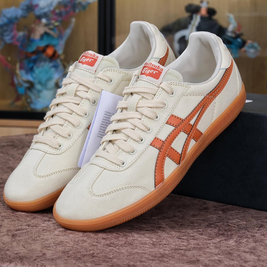 onitsuka tiger tokuten cream caramel rep 11 like auth best quality siêu cấp