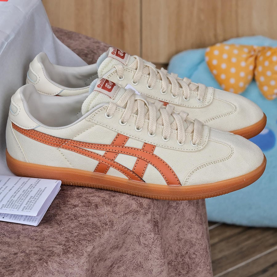 onitsuka tiger tokuten cream caramel rep 11 like auth best quality siêu cấp