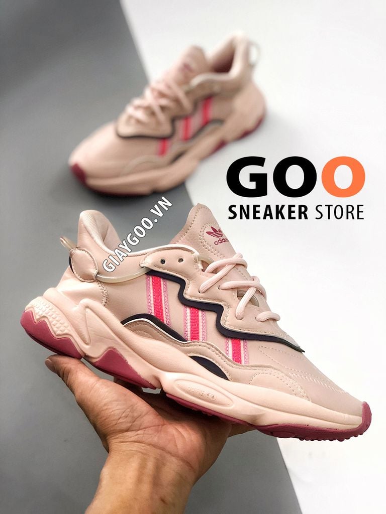 giày adidas ozweego pink 