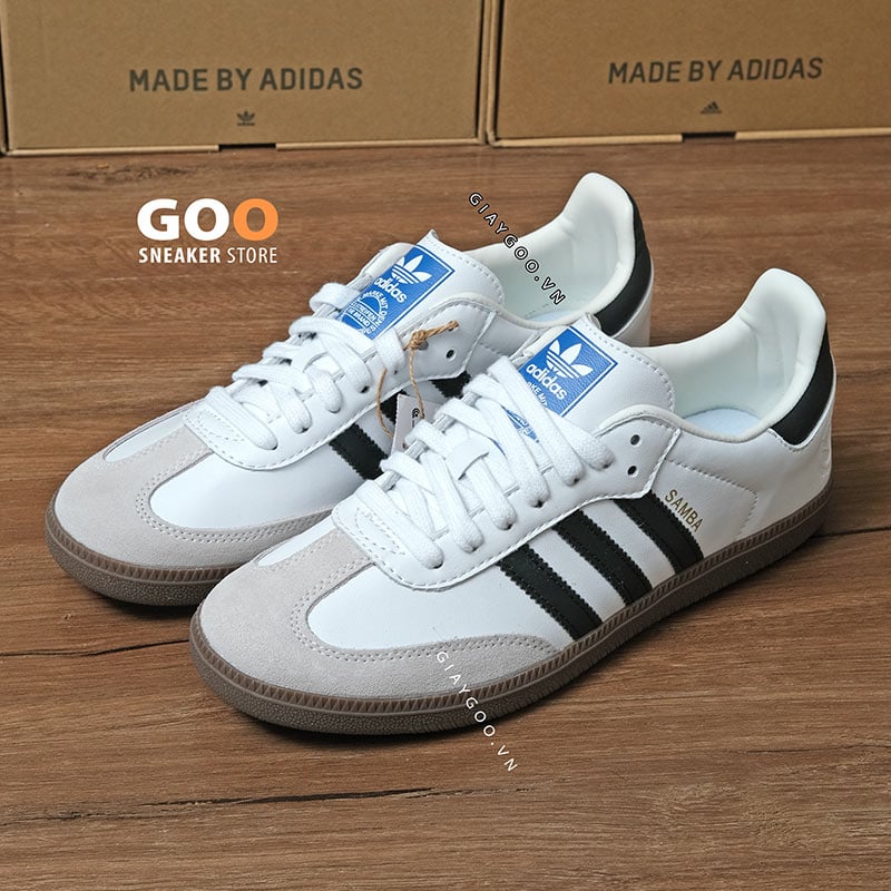 Adidas Samba OG Cloud White like auth rep 11 siêu cấp