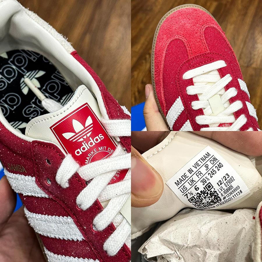 Adidas Samba OG Talchum Pack  Scarlet rep 1 1 like auth best quality