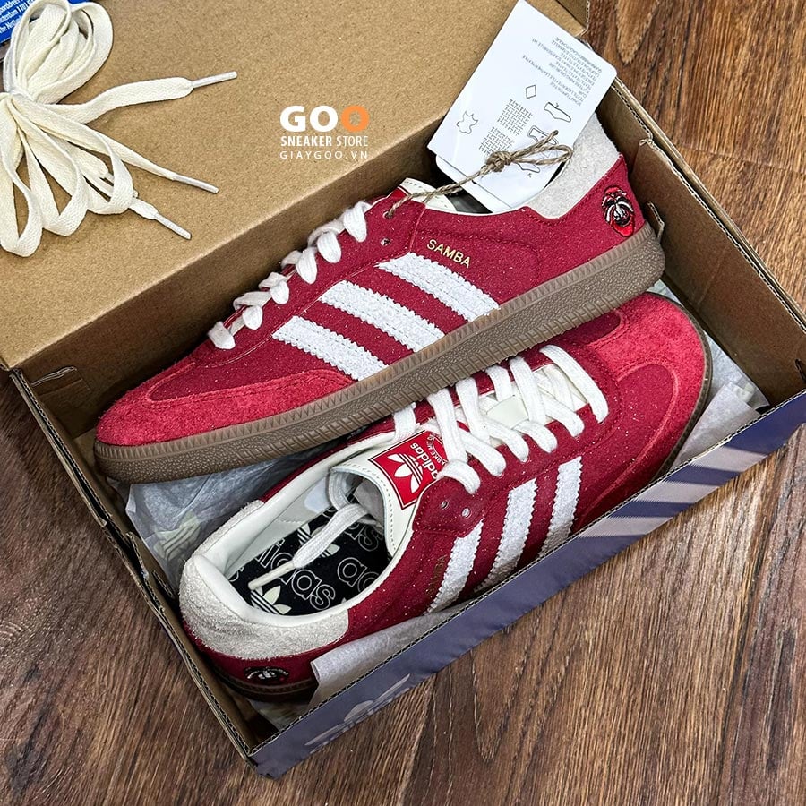 Adidas Samba OG Talchum Pack  Scarlet rep 1 1 like auth best quality
