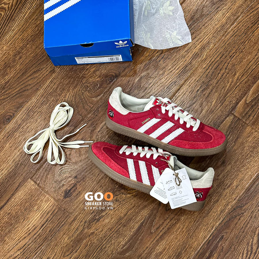 Adidas Samba OG Talchum Pack  Scarlet rep 1 1 like auth best quality