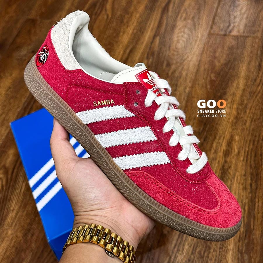 Adidas Samba OG Talchum Pack  Scarlet rep 1 1 like auth best quality