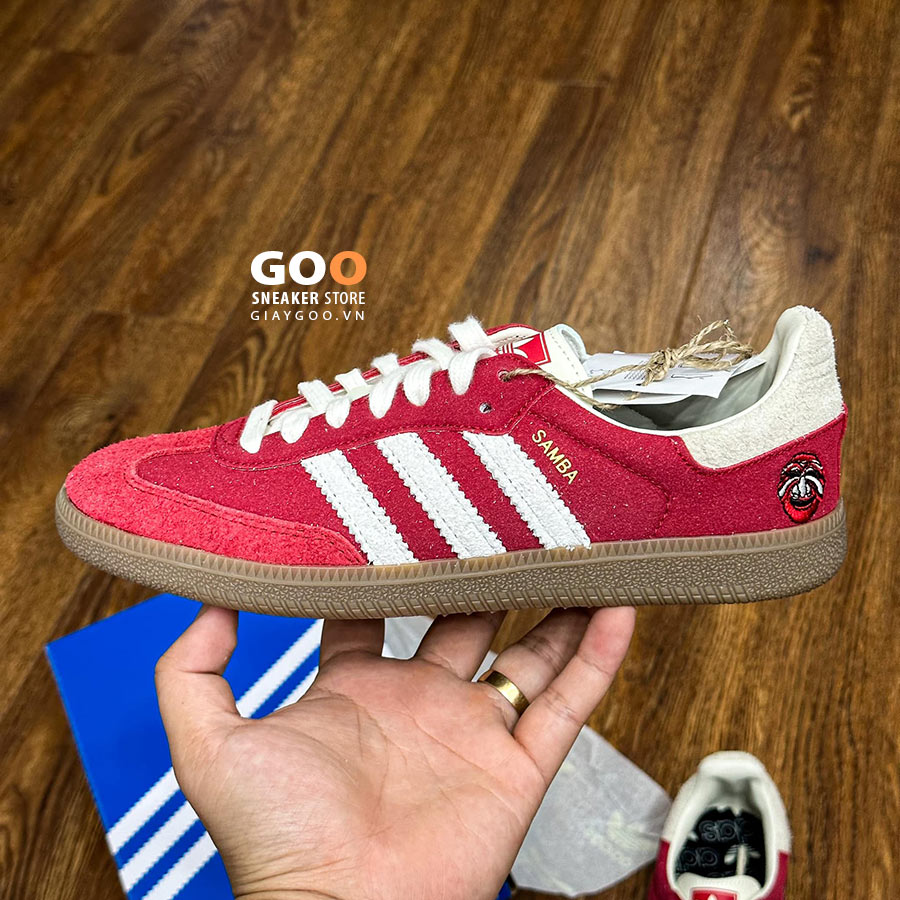 Adidas Samba OG Talchum Pack  Scarlet rep 1 1 like auth best quality