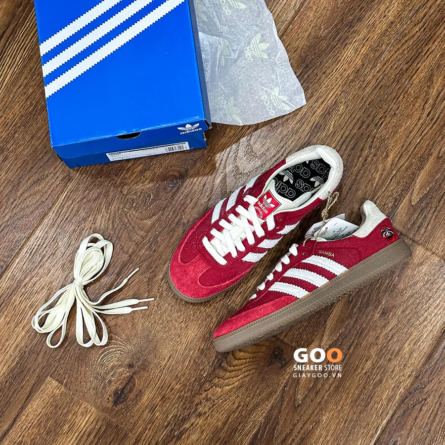 Adidas Samba OG Talchum Pack  Scarlet rep 1 1 like auth best quality