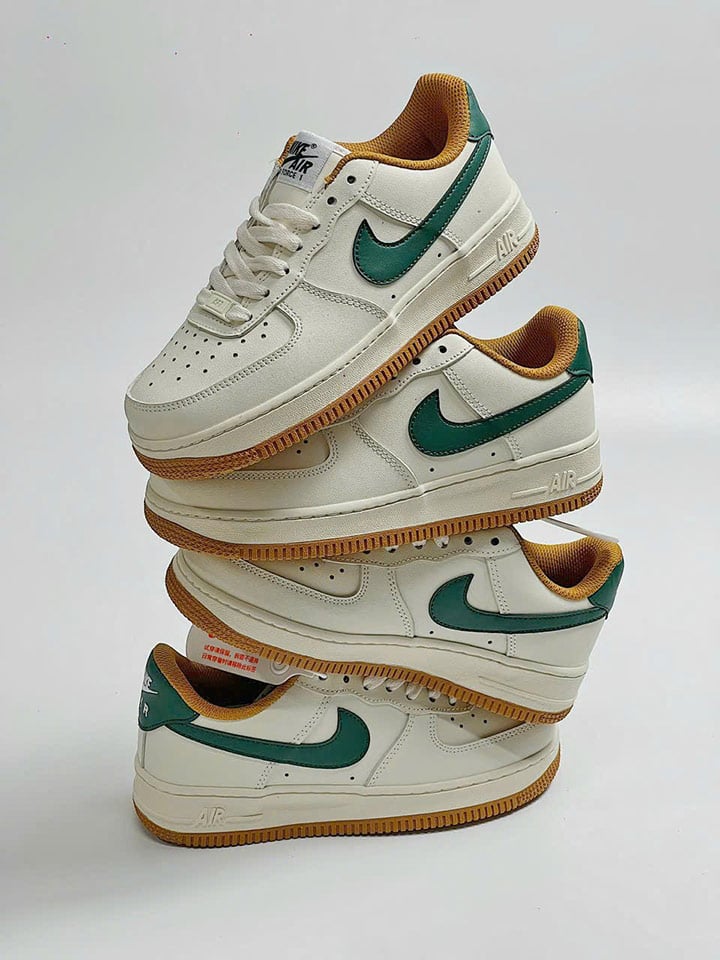 Air force 1 low Beige Green Gum rep 11  Like auth