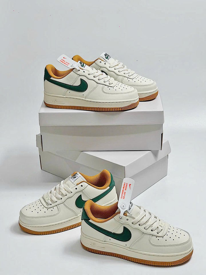 Air force 1 low Beige Green Gum rep 11  Like auth