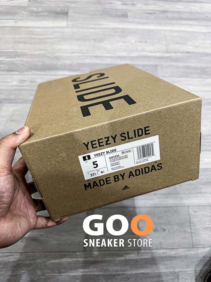 box yeezy slide pure rep 11 siêcấp, best quality, like auth