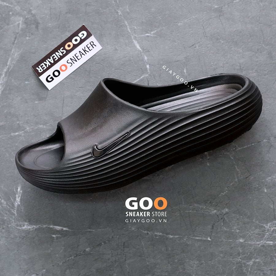 Dép Nike ReactX Rejuven8 Black slide rep 11 like auth best