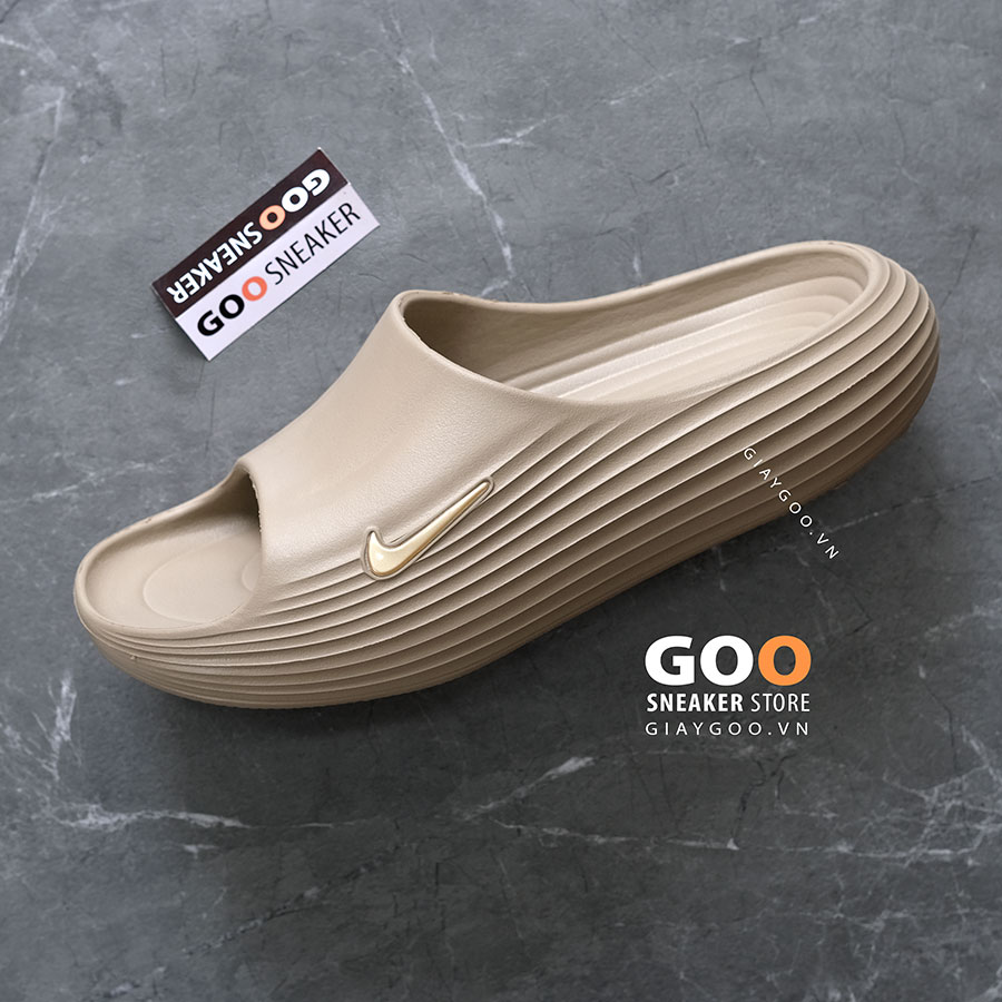Dép Nike ReactX Rejuven8 slide Khaki rep 11 like auth best