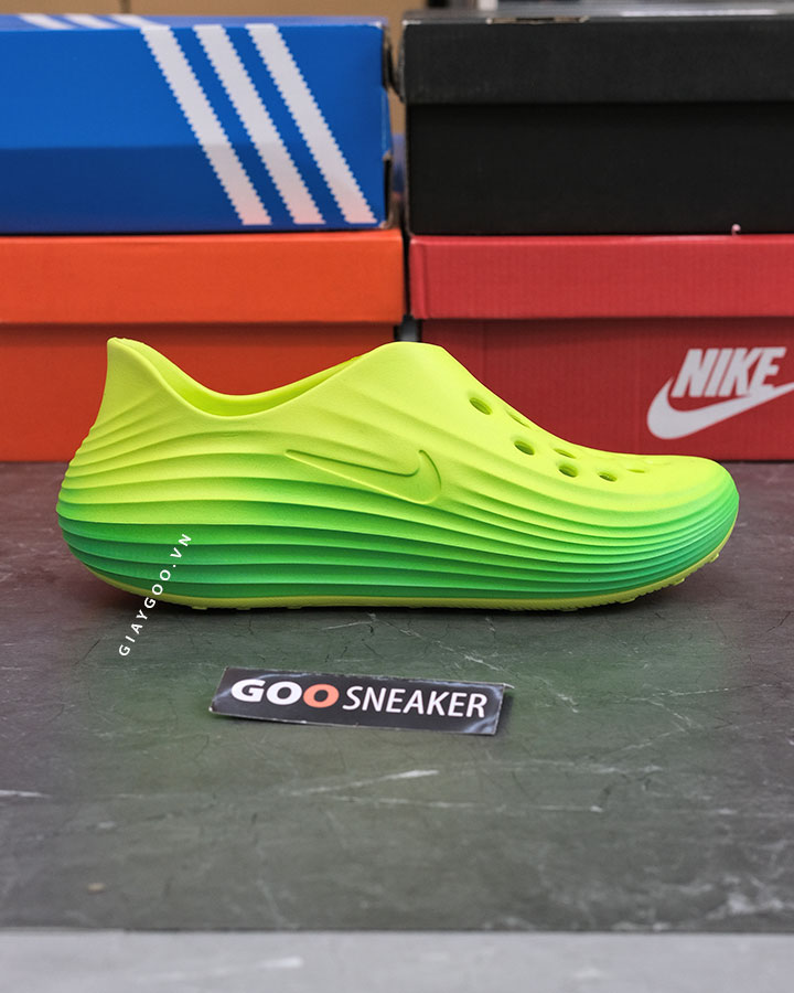 Dép sục Nike Rejuven8 Green Strike rep 11 like auth