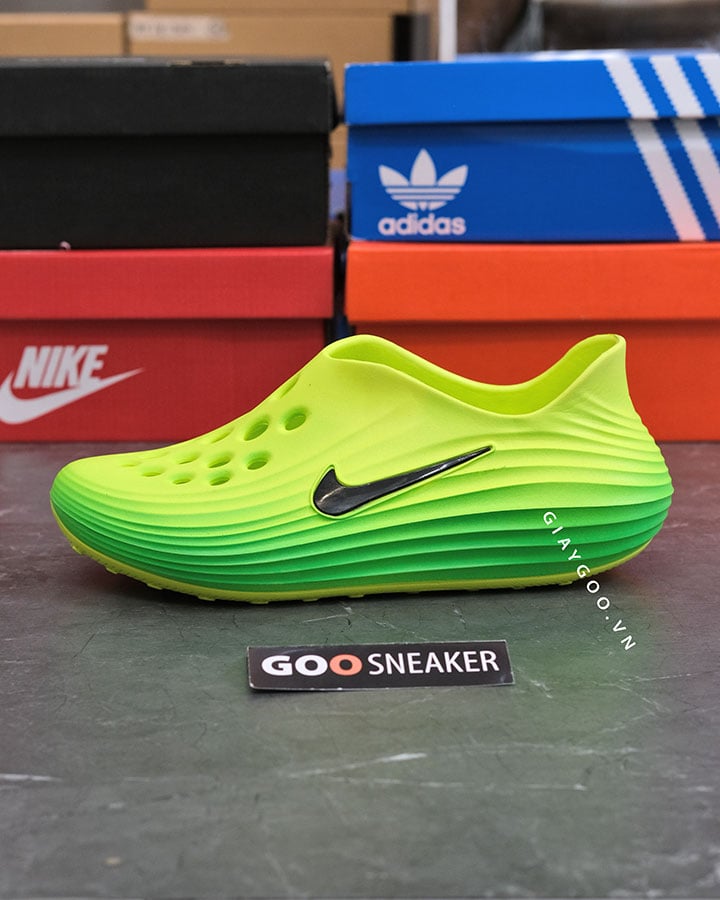 Dép sục Nike Rejuven8 xanh lá rep 11 like auth