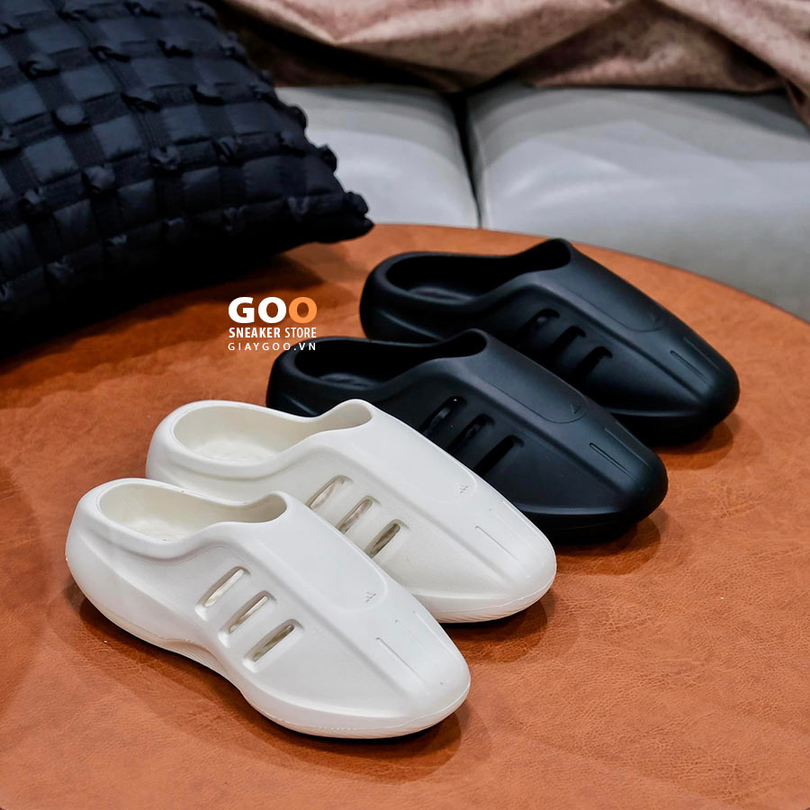 Dép adiFOM IIInfinity Mule Đen trắng like auth rep 11 best quality 2