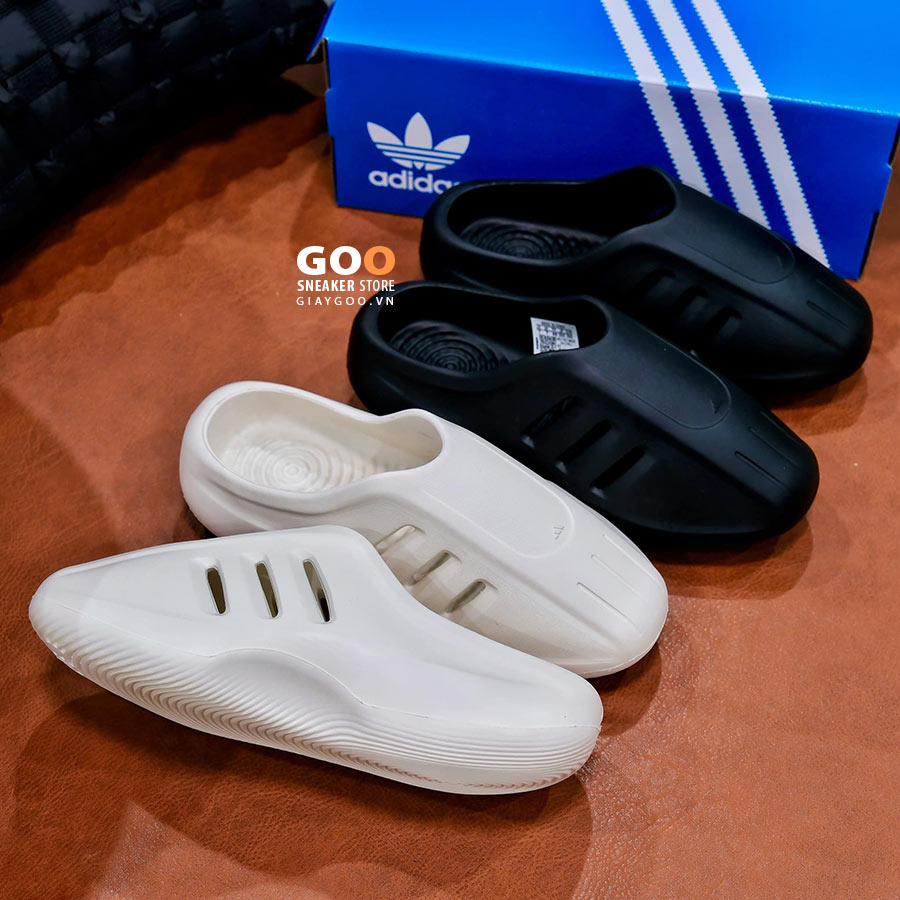 Dép adiFOM IIInfinity Mule Đen trắng like auth rep 11 best quality 2