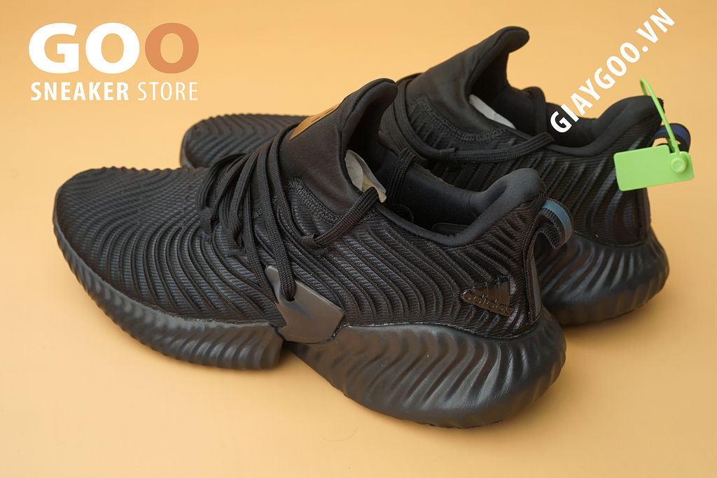 giày alphabounce full đen