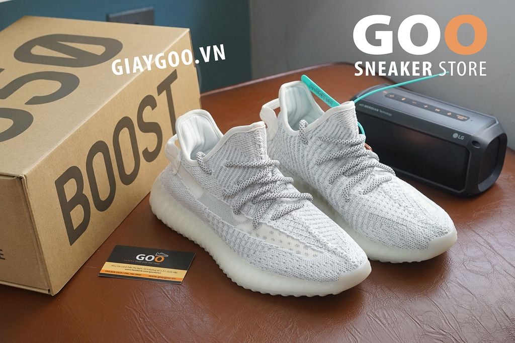 gi y Yeezy  350 V2 Static replica 1 1 Full Phn quang GOO 