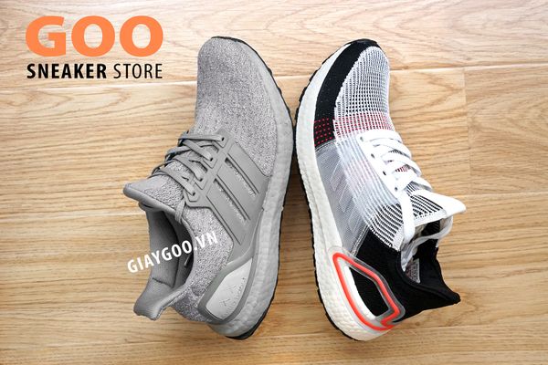 so sánh khác biệt giữa giày ultra boost 19 và giày ultra boost 4.0