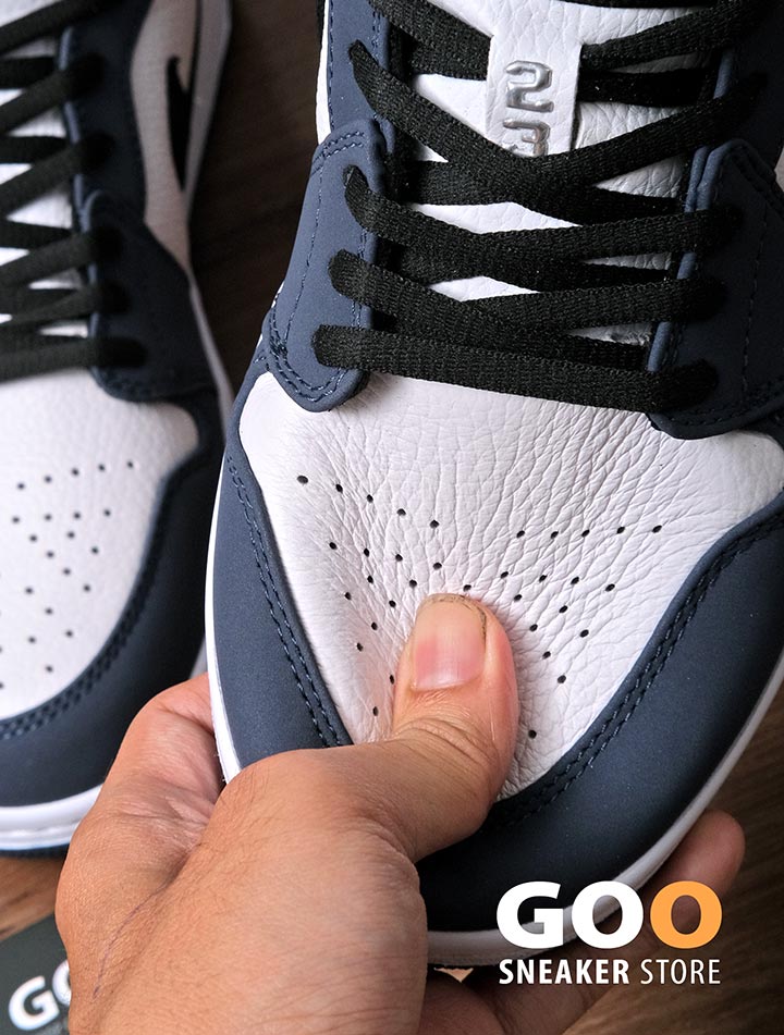 jordan 1 low navy white rep 11 siêu cấp