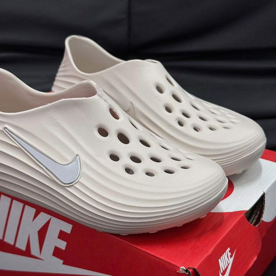 Dép sục Nike ReactX Rejuven8 Light Orewood Brown rep 11 like auth