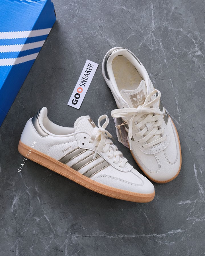 Giày Samba OG Off White rep 11 best quality nữ đẹp