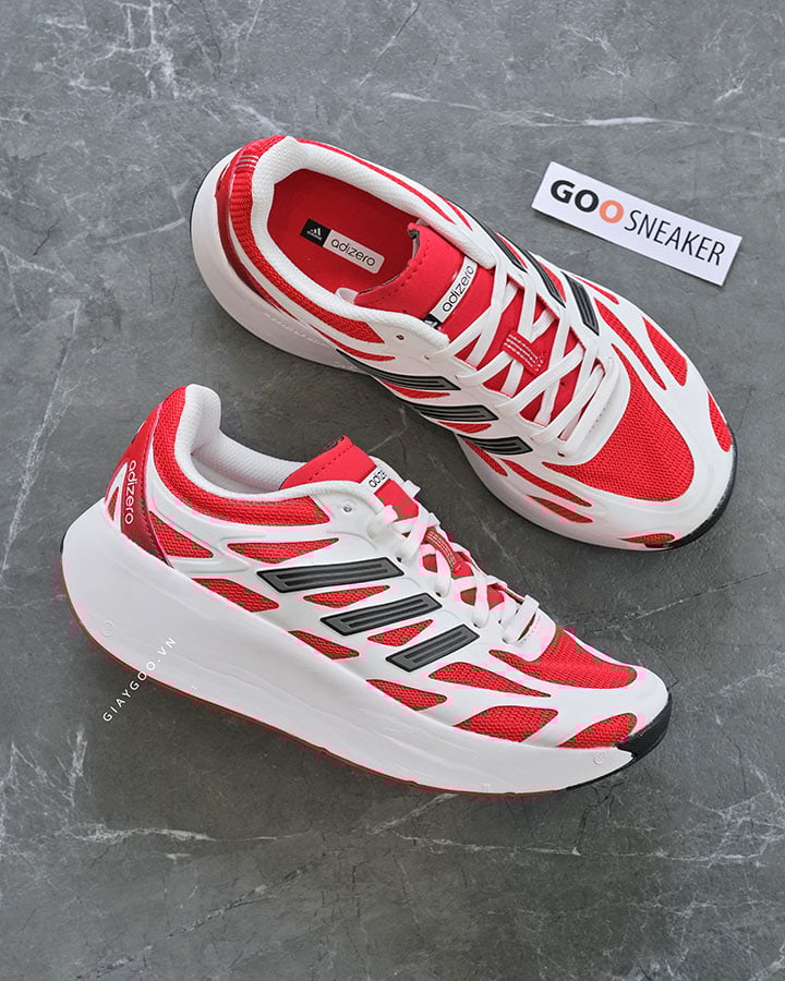 Giày Adidas Adizero Aruku Đỏ White Pure Ruby rep 11