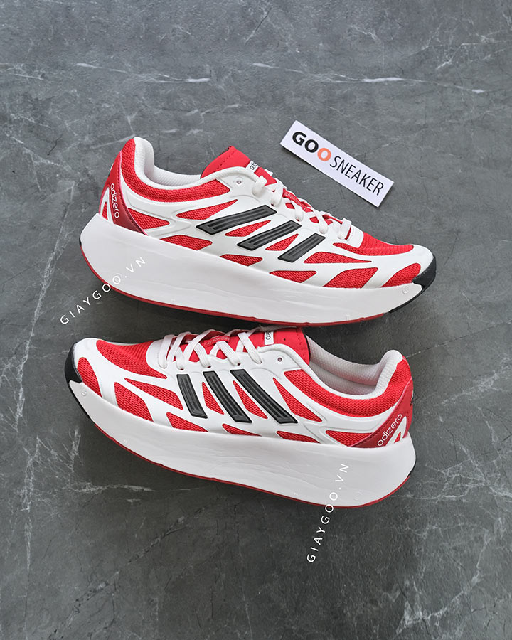 Giày Adidas Adizero Aruku Đỏ White Pure Ruby rep 11