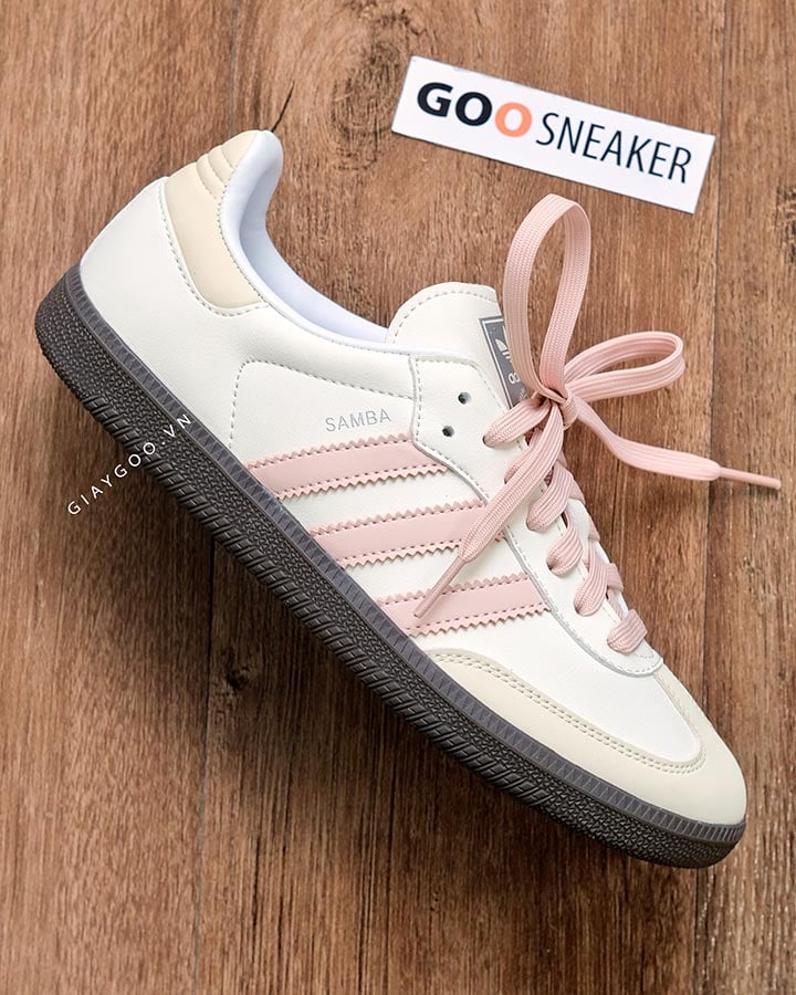 giày Samba hồng nữ Wonder Quartz