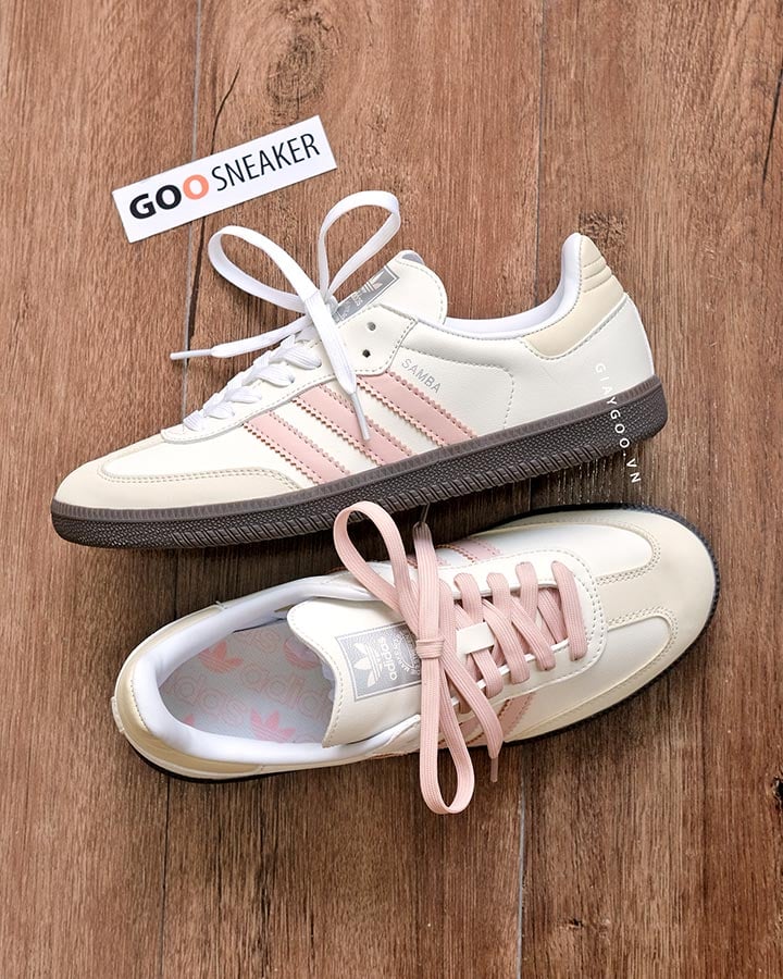 giày Samba hồng nữ Wonder Quartz