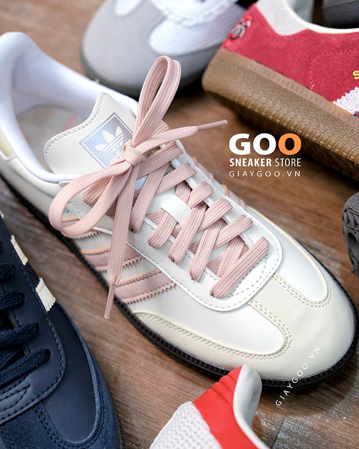 giày Samba hồng nữ Wonder Quartz