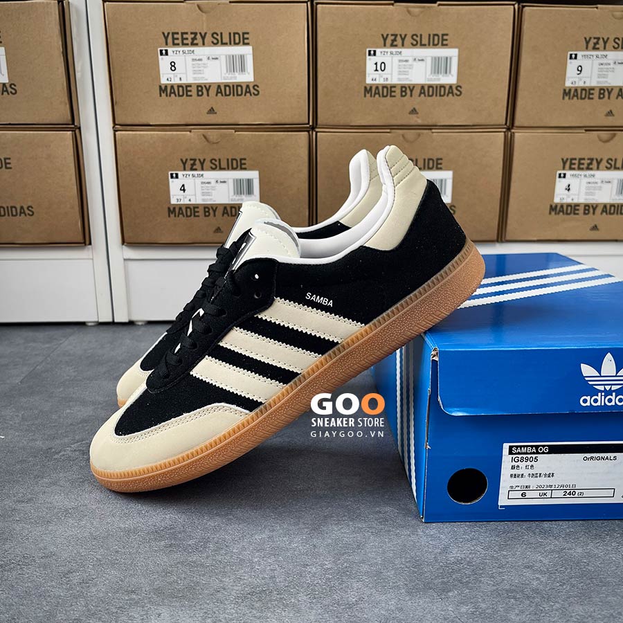 giày adidas  samba black wonder white rep 11 siêu cấp  like auth 2