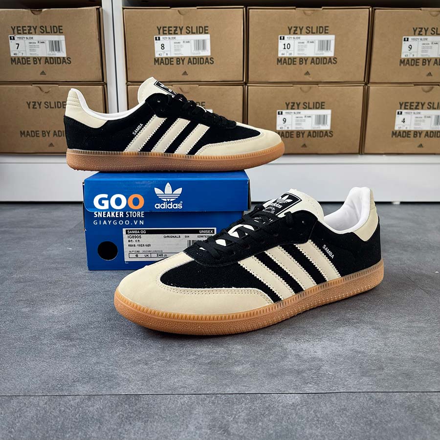 giày adidas  samba black wonder white rep 11 siêu cấp  like auth 2