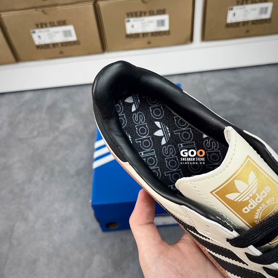 giày adidas samba og cream white sand suede rep 11  like auth