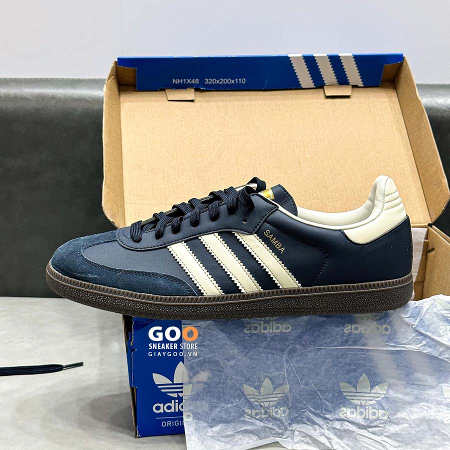 giày adidas samba og night navy white gum rep 11 siêu cấp like auth