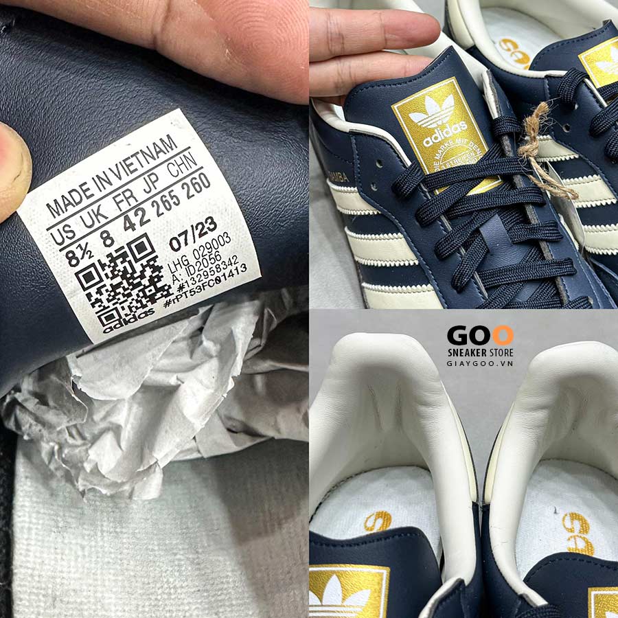 giày adidas samba og night navy white gum rep 11 siêu cấp like auth