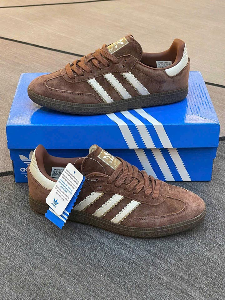 Giày ADIDAS SAMBA OG PRELOVED BROWN rep 11 like auth best quality