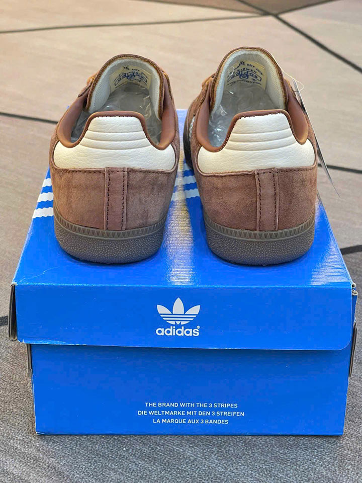 Giày ADIDAS SAMBA OG PRELOVED BROWN rep 11 like auth best quality