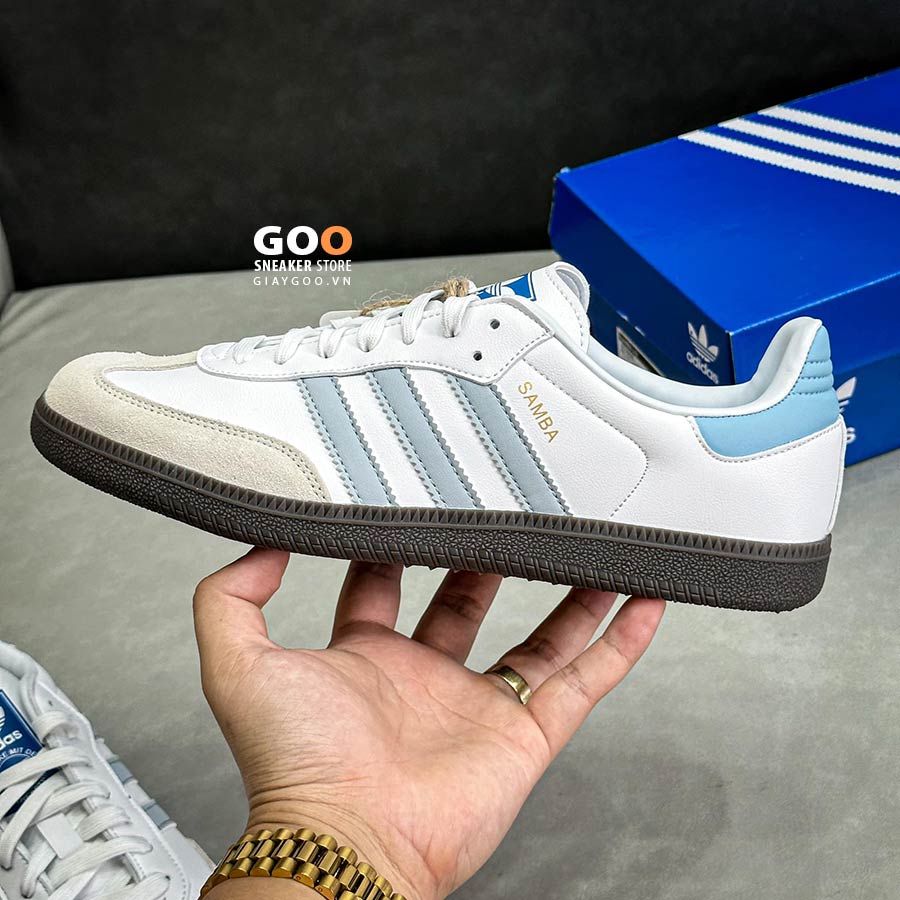 giày adidas samba og white halo blue rep 11 siêu cấp like auth