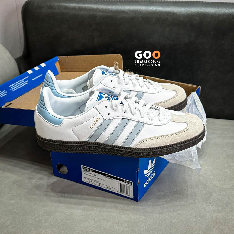 giày adidas samba og white halo blue rep 11 siêu cấp like auth