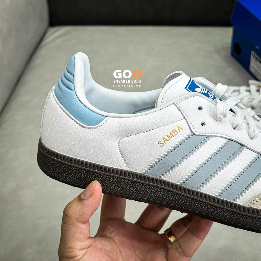 giày adidas samba og white halo blue rep 11 siêu cấp like auth