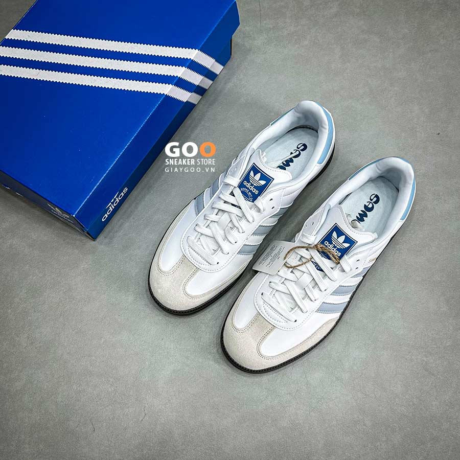giày adidas samba og white halo blue rep 11 siêu cấp like auth