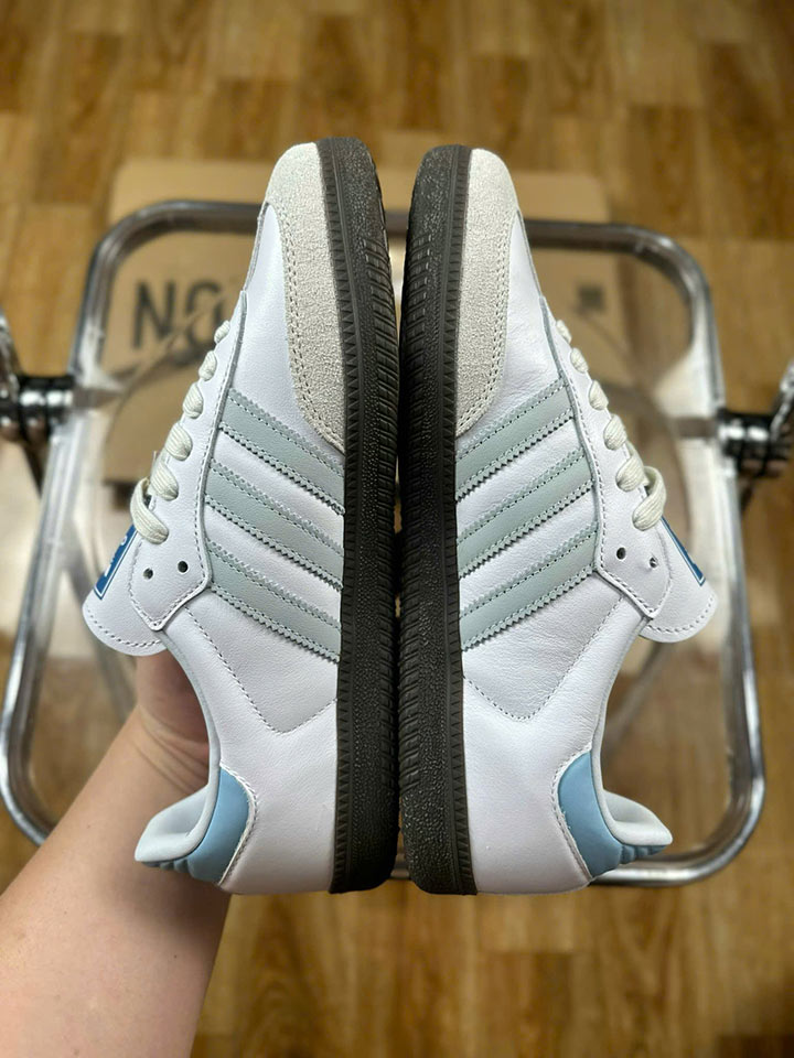 Giày Adidas Samba White Halo Blue rep 11 like auth best quality