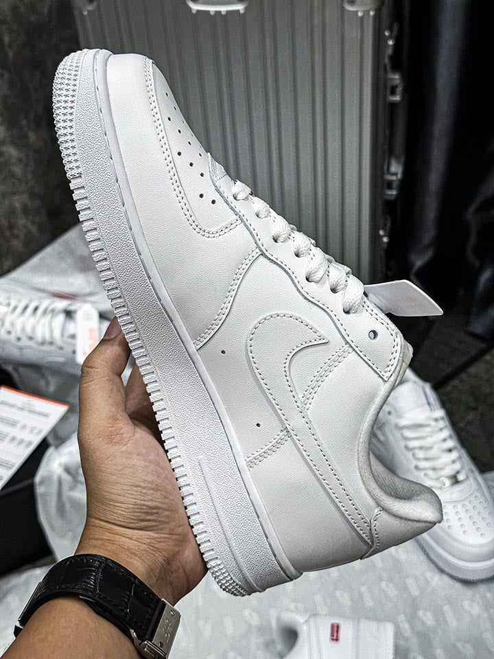 Giày Air Force 1 Supreme White rep 11 siêu cấp like auth
