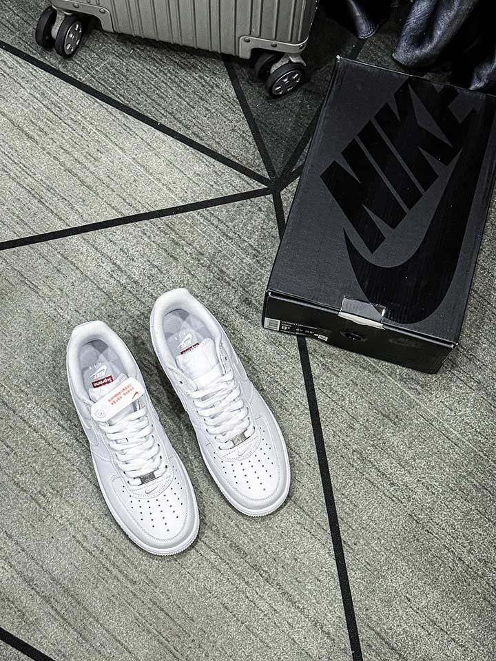 Giày Air Force 1 Supreme White rep 11 siêu cấp like auth